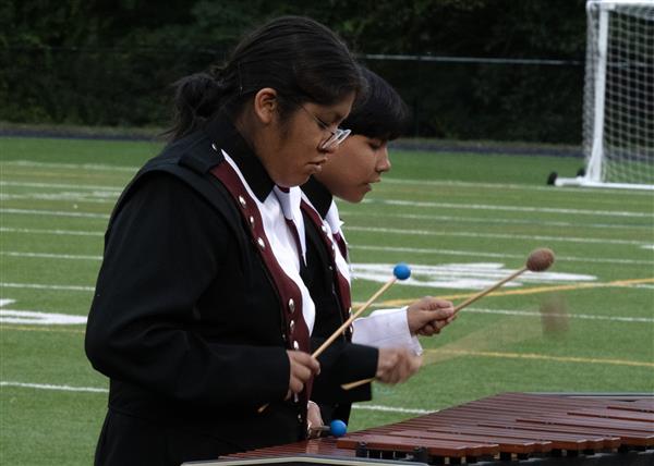Annapolis High School Marching Band Performing
